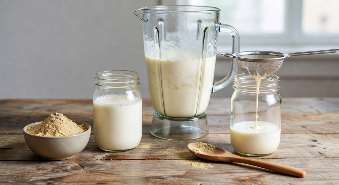 Super Simple Vegan Maca Milk Recipe