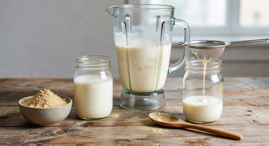 Super Simple Vegan Maca Milk Recipe