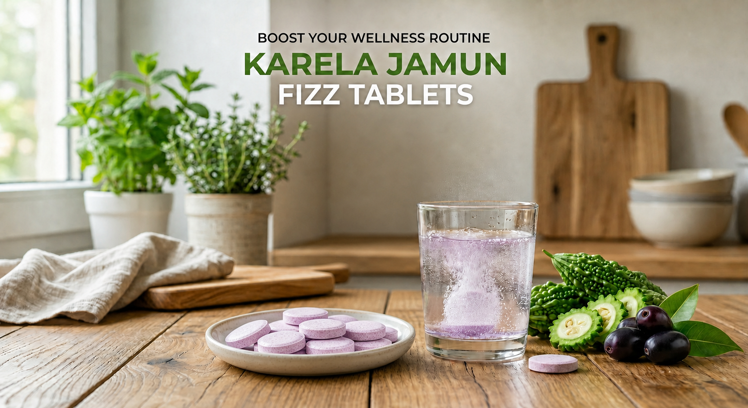 Manage Blood Sugar Naturally: Why Karela Jamun Fizz Tablets are a Game Changer