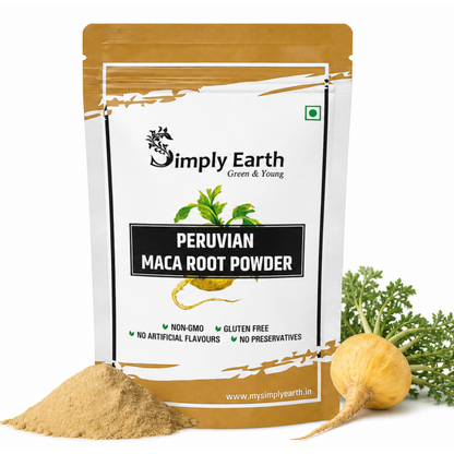 Simply Earth Peruvian Maca Root Powder | Multiple Pack Sizes | 100g