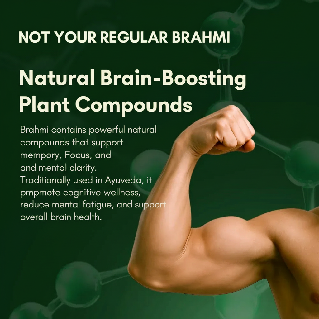 Simply Earth Organic Brahmi (Bacopa Monnieri) 100% Bio Organic Brahmi Leaves Powder for Hair Growth & Skin Care - 100GM