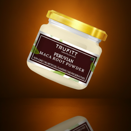 Trufitt Peruvian Black Maca Root Powder | Boosts Energy and Immunity | Relieves Stress | Great for Men and Woman - (100GM)